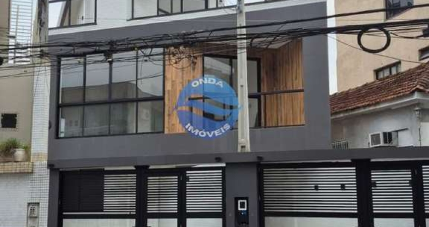 Casa duplex a venda em Santos no Embaré, nova, fino acabamento.