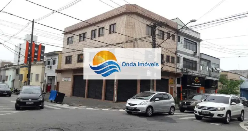 Sala comercial com 4 salas à venda na Rua Lucas Fortunato, Vila Mathias, Santos