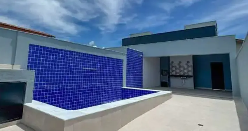 Casa com 3 dormitórios, sendo 1 suíte no Bopiranga em Itanhaém /SP