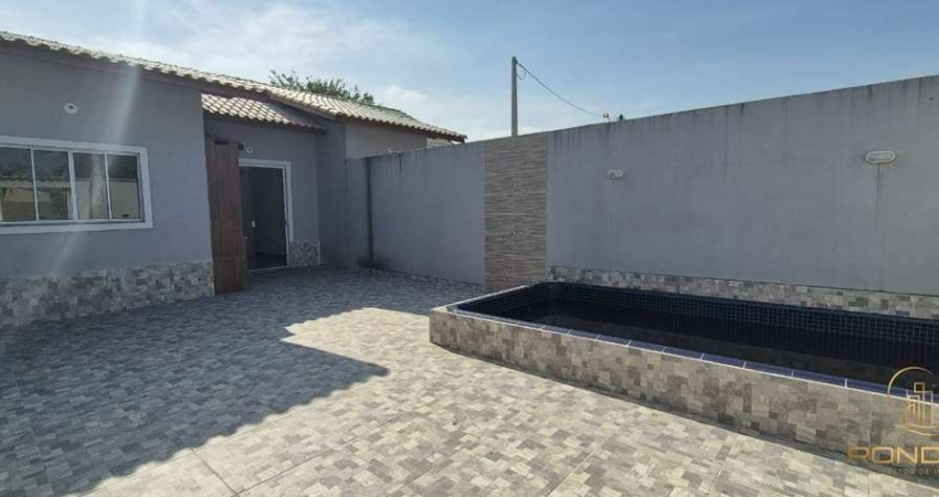 Casa com 2 dormitórios, sendo 1 suíte no Bopiranga em Itanhaem / SP