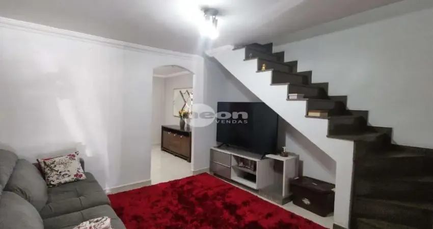 Casa em condomínio fechado com 2 quartos à venda na Rua Almir Ribeiro, 42, Vila Camilópolis, Santo André