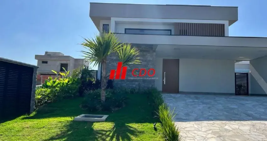 Bela residência a venda no condomínio Villas do Golf em Itú com 4 dormitórios sendo  3 suítes,6 vagas, área construída de 260m²