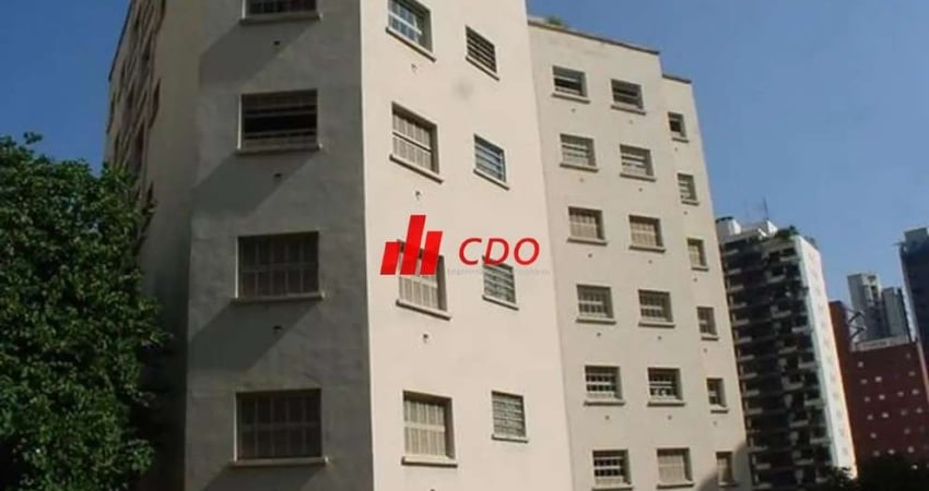 Apartamento à venda no Paraíso, São Paulo-SP: 3 quartos, 3 salas, 2 banheiros, 124m² de área, excelente localização próximo ao Ibirapuera.