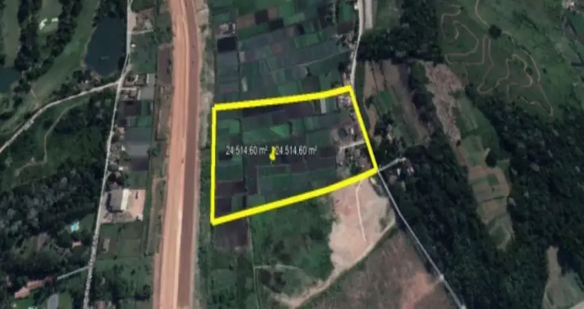 Terreno Comercial Residencial e Industrial de 24.514m² no Bairro Morro Grande em Arujá-SP: Zoneamento ZM