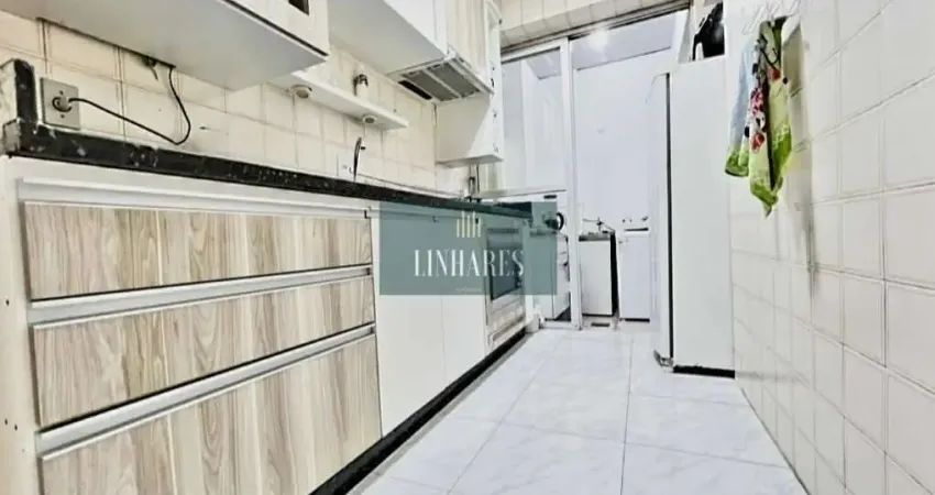 Apartamento 2 suítes  na divisa do bairro coqueiros com capoeiras, florianópolis/sc