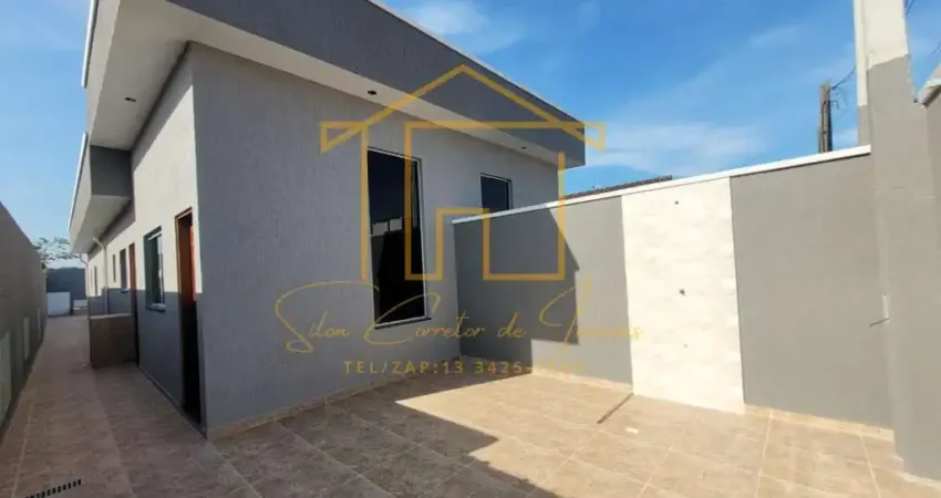 Casa para Venda em Itanhaém, Jequitibá, 2 dormitórios, 1 suíte, 2 banheiros, 2 vagas