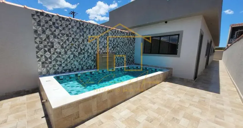 Casa para Venda em Itanhaém, Jardim Grandesp, 3 dormitórios, 2 suítes, 3 banheiros, 2 vagas