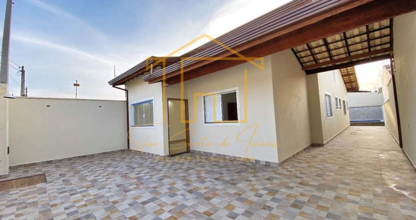 Casa para Venda em Itanhaém, Balneário Tupy, 3 dormitórios, 1 suíte, 2 banheiros, 3 vagas