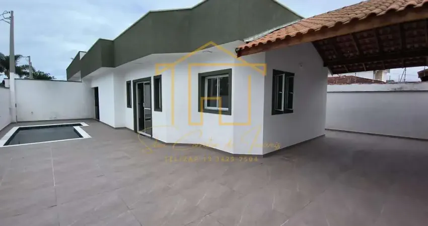 Casa para venda em itanhaém, jardim são fernando, 2 dormitórios, 2 suítes, 3 banheiros, 4 vagas