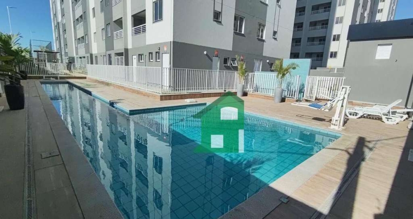 Apartamento Novo para alugar com 2 dormitórios(suite), 60 m² por R$ 2.000,/mês - Parque Residencial Flamboyant - São José dos Campos/SP