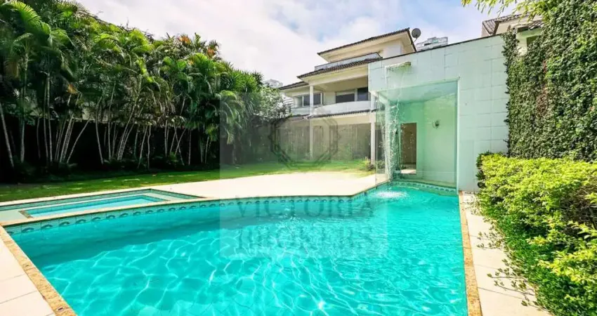Casa alto padrão à venda na barra da tijuca, rio de janeiro - crystal lake, 530m²