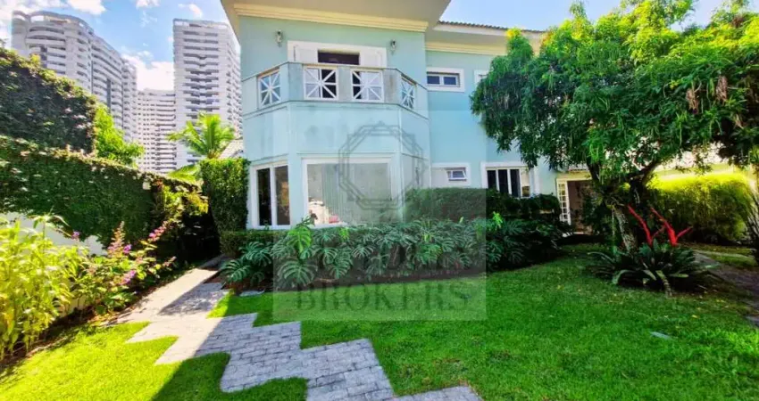 Casa triplex à venda na barra da tijuca, rio de janeiro - crystal lake - 420m²