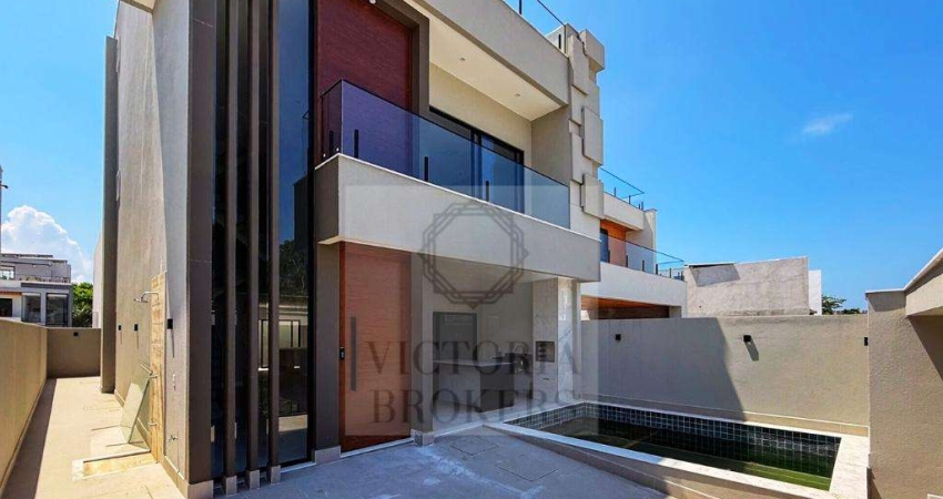 CASA TRIPLEX 5 QUARTOS Á VENDA NO CONDOMÍNIO BIOBARRA NO RECREIO DOS BANDEIRANTES