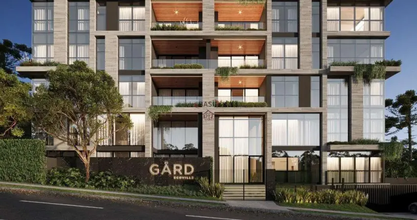 Gard Ecoville, 3 suites, 2 vagas, projeto Baggio Schiavon