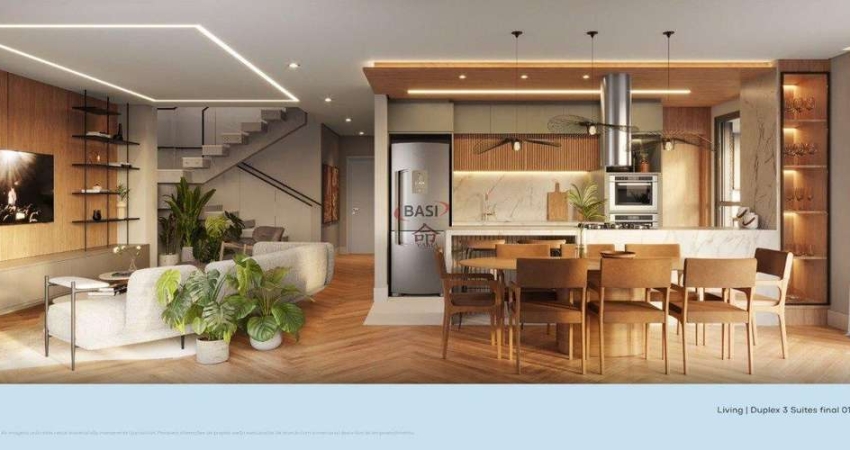 Piemonte Lior, Duplex 3 suites, 2 vagas, Ahu, leste