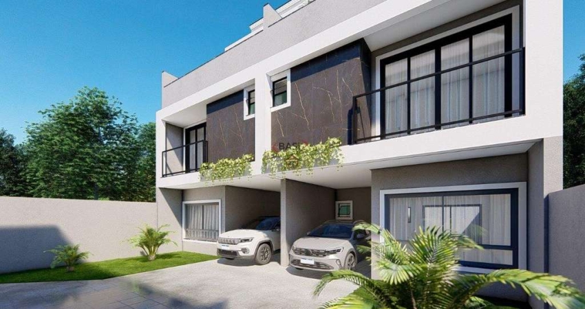 Charmoso Sobrado de 3 Dormitorios em Condominio no Uberaba, Curitiba