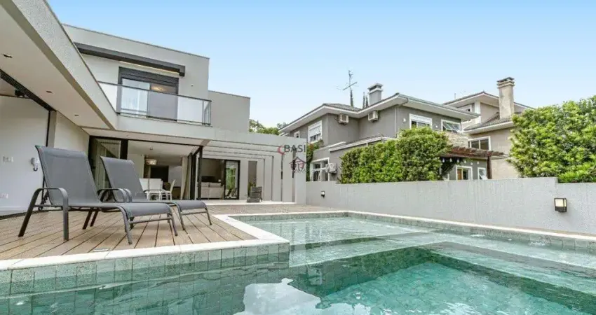 Casa com piscina no condomInio Le Parc, 4 suItes, 4 vagas