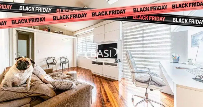 Apartamento 3 quartos, sendo 01 suite e 2 vagas no bacacheri semi mobiliado