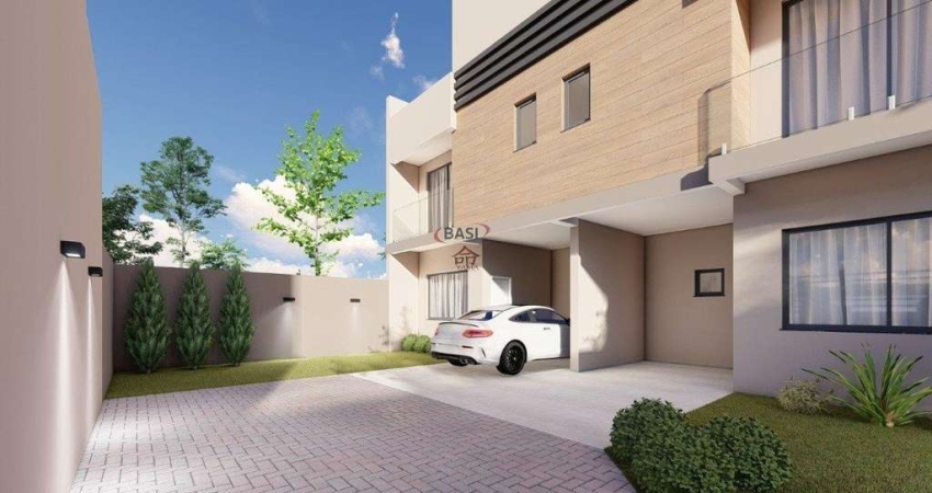 Sobrado de 3 dormitorios, dentro do condominio, com atico