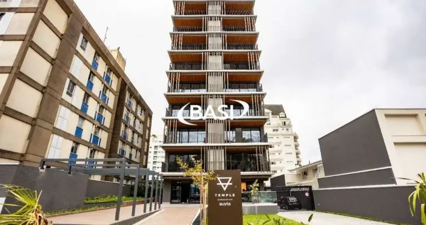 O Temple Batel e localizado em uma das regioes mais valorizadas de Curitiba