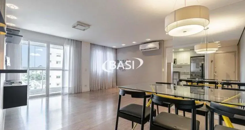 Apartamento semimobiliado com um dormitorio no cristo rei  e duas vagas de garagem !!!!