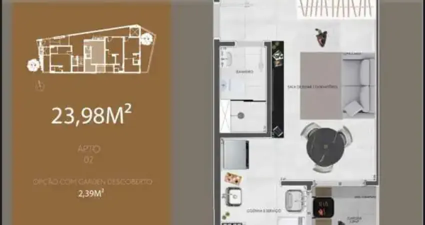 Apartamento com 1 quarto à venda na Rua Umuarama, --, Vila Prudente, São Paulo