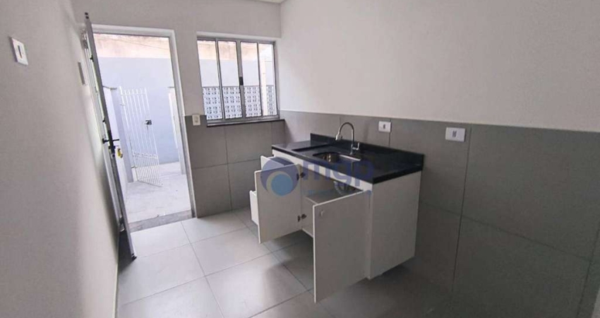 Casa térrea com 1 quarto para locação na Vila Guilherme - 30 m² - São Paulo/SP