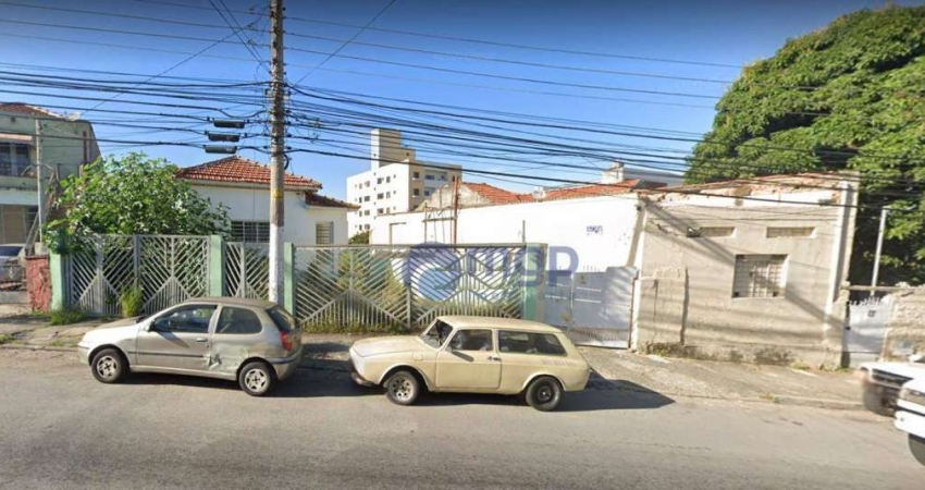 Terreno à venda, 588 m² por R$ 4.500.000,00 - Tucuruvi - São Paulo/SP