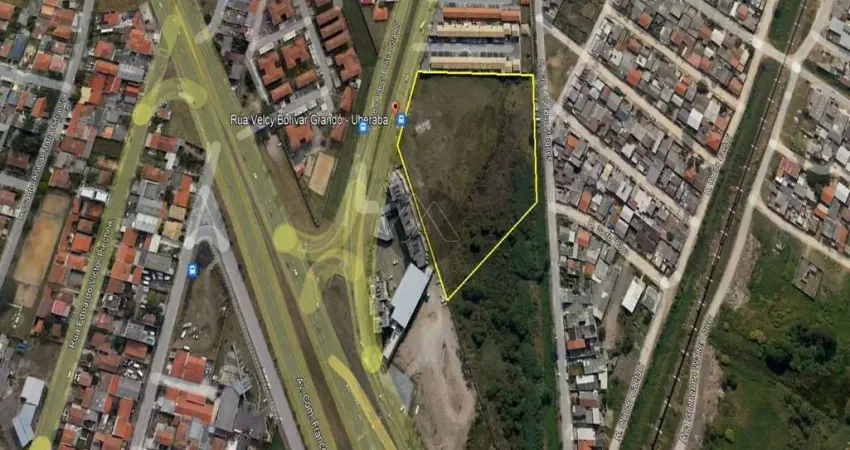 Terreno à venda na Rua Velcy Bolívar Grandó, 543, Uberaba, Curitiba