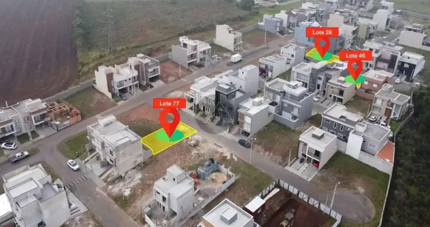 Terreno em Condomínio  a venda no Costeira em São José dos Pinhais.