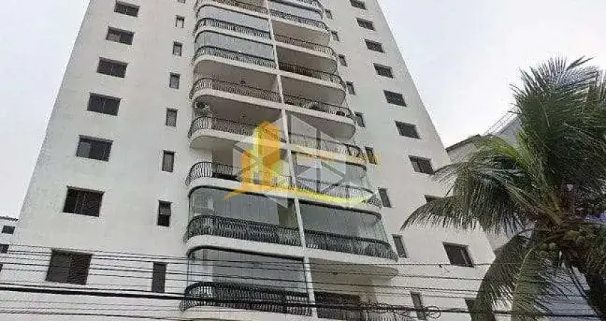 Apartamento 3 dormitórios, sacada envidraçada, vista mar com piscina em frente a praia - pé na arei