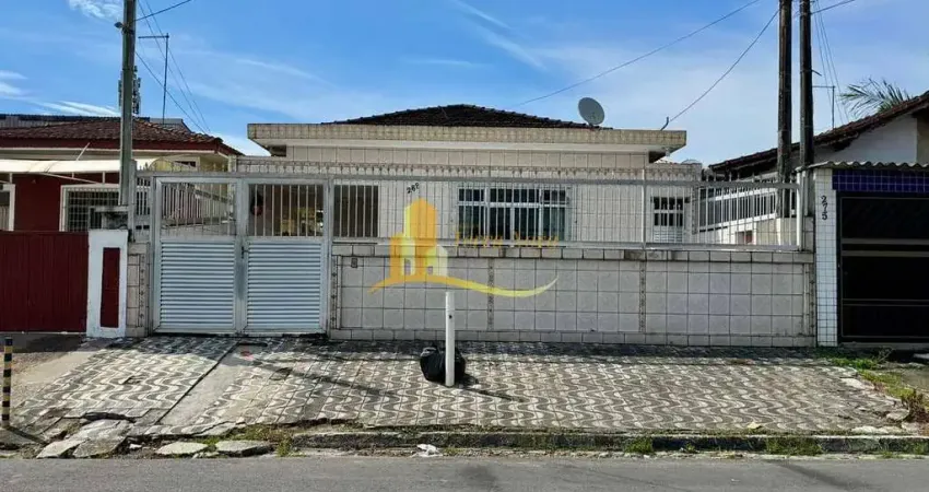 Casa Térrea, Isolada, com 2 Quartos, sendo 01 suite para locação, na Vila Tupiry, Praia Grande, SP