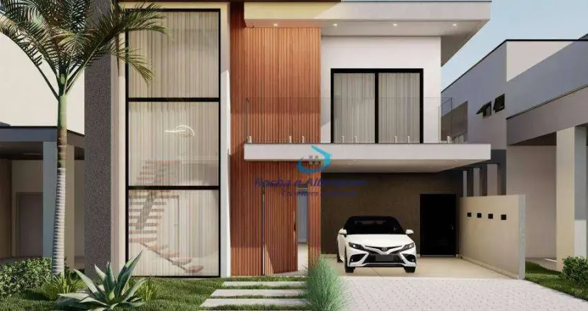 Casa em Condominio Fechado Parque Taua com 04 Suites sendo 01 Terrea, Piscina, Londrina PR.