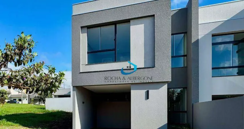 Casa Sobrado no Condominio Morada das Flores Rosas, Cambé, PR.