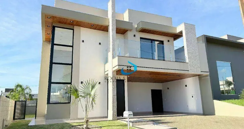 Casa/sobrado condomínio tauá tangará com localização incrível 4 quartos sacadas amplas salas integradas ao gourmet lavabo arquitetura diferenciada