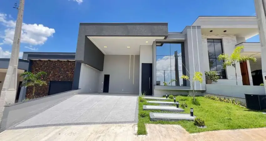 Casa à Venda no Condomínio Jardim Piemonte com Escritório - Indaiatuba - Sp.