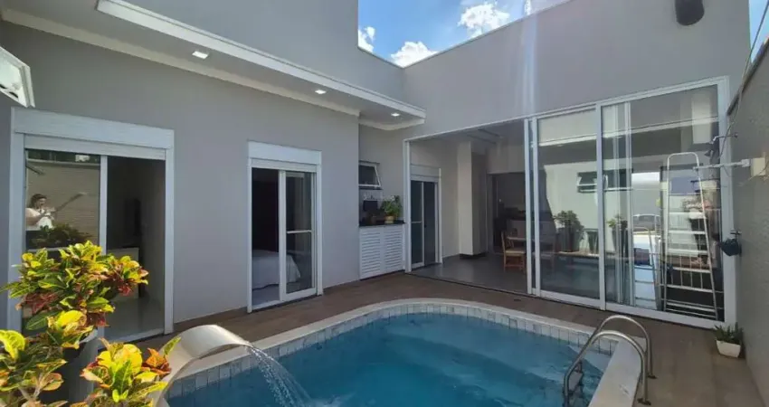 LINDA CASA COM PISCINA CONDOMINIO FECHADO - INDAIATUBA/SP