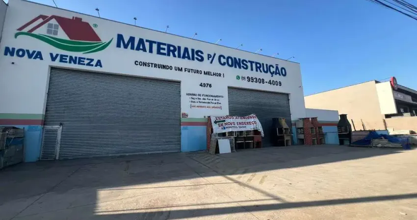 Galpão comercial para locação no jardim veneza em indaiatuba-sp