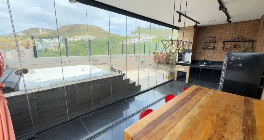 Cobertura à venda, 4 quartos, 1 suíte, 2 vagas, buritis - belo horizonte/mg