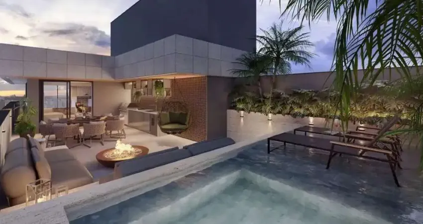 Cobertura à venda, 4 quartos, 2 suítes, 3 vagas, gutierrez - belo horizonte/mg