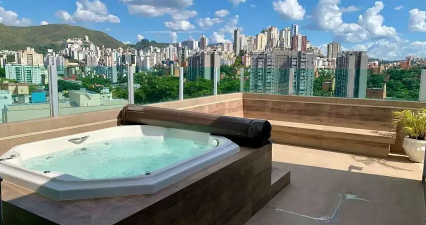 Cobertura à venda, 3 quartos, 2 vagas, estoril - belo horizonte/mg
