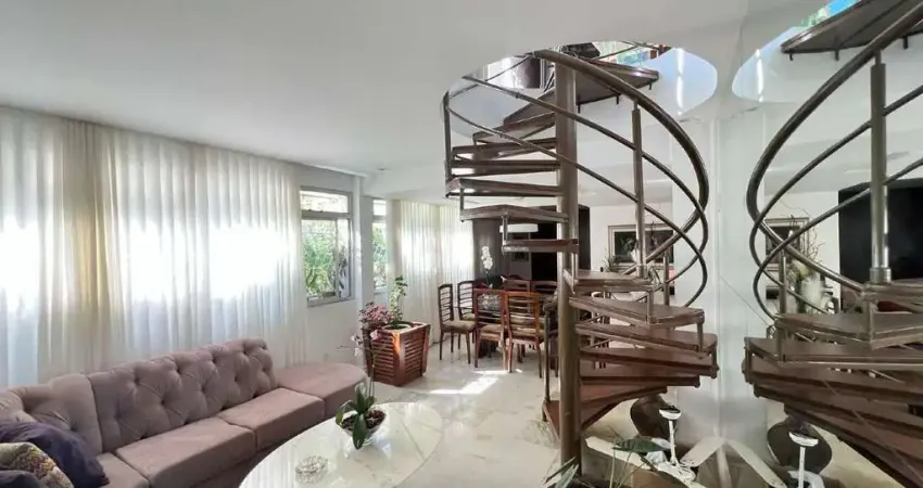 Cobertura à venda, 3 quartos, 2 suítes, 1 vaga, sion - belo horizonte/mg