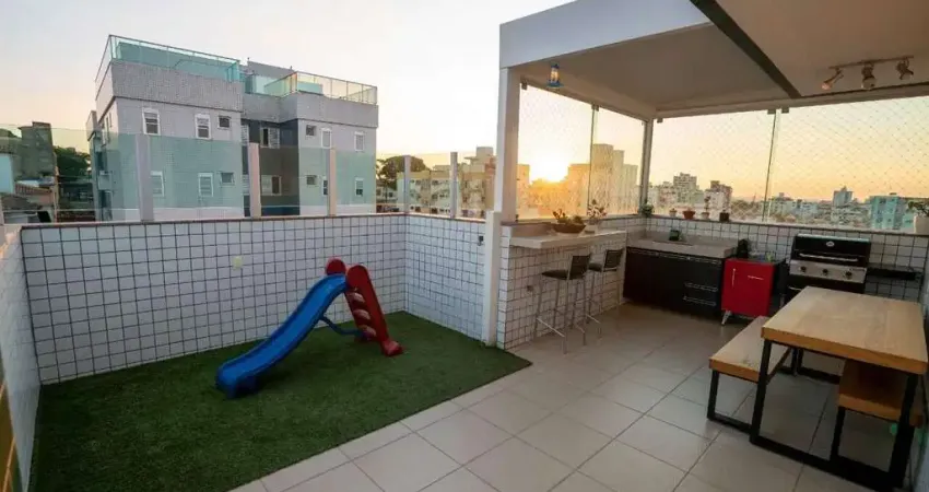 Cobertura à venda, 3 quartos, 2 suítes, 4 vagas, jardim américa - belo horizonte/mg