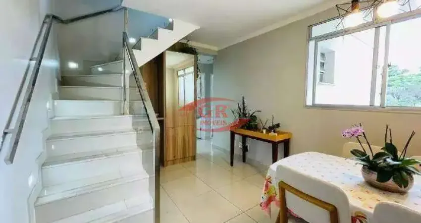 Cobertura à venda, 2 quartos, 1 suíte, 2 vagas, buritis - belo horizonte/mg