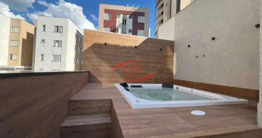 Cobertura à venda, 2 quartos, 2 suítes, 2 vagas, buritis - belo horizonte/mg