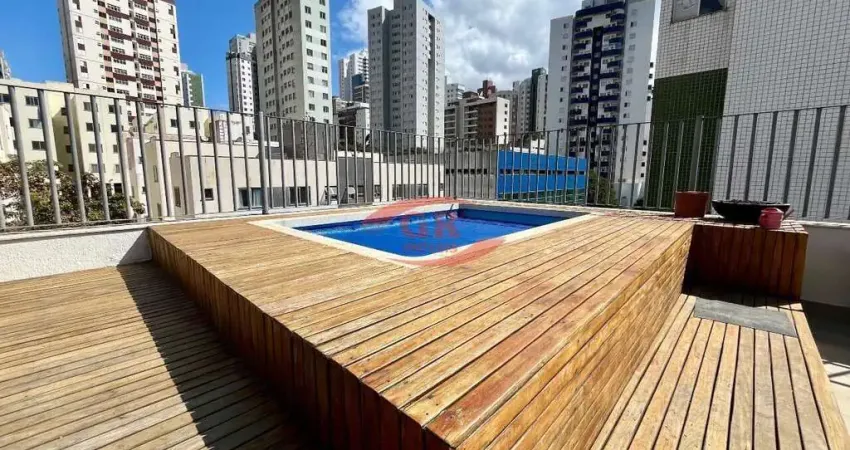 Cobertura à venda, 4 quartos, 2 suítes, 3 vagas, buritis - belo horizonte/mg