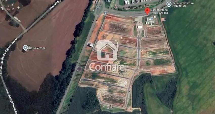 Terreno em condomínio fechado à venda na Rua Rosemari Silva Belotto, 07, Jardim Carvalho, Ponta Grossa