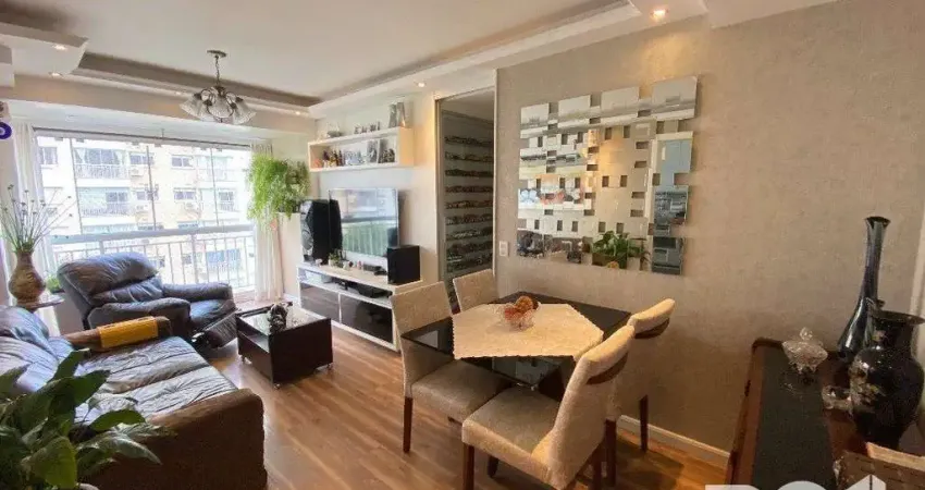 Apartamento de 2 dormitórios com suíte, churrasqueira, 2 vagas, condomínio com i