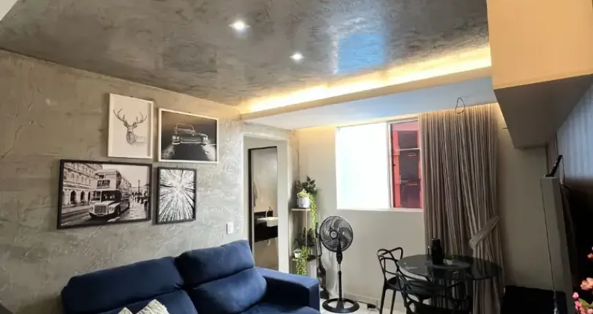 Apartamento único, com móveis planejados, com um ambiente diferenciado!