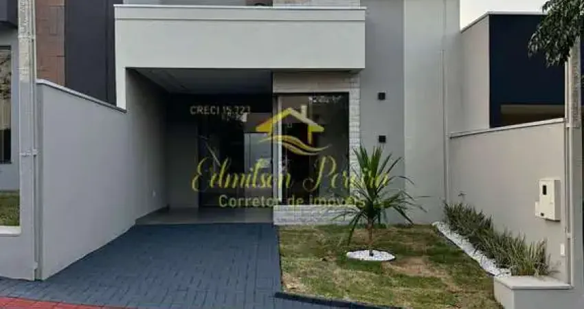 Casa à venda 3 quartos sendo um deles suíte no condomínio morada das flores em Cambé, PR